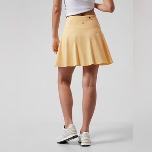Ace Tennis Skort- Yellow